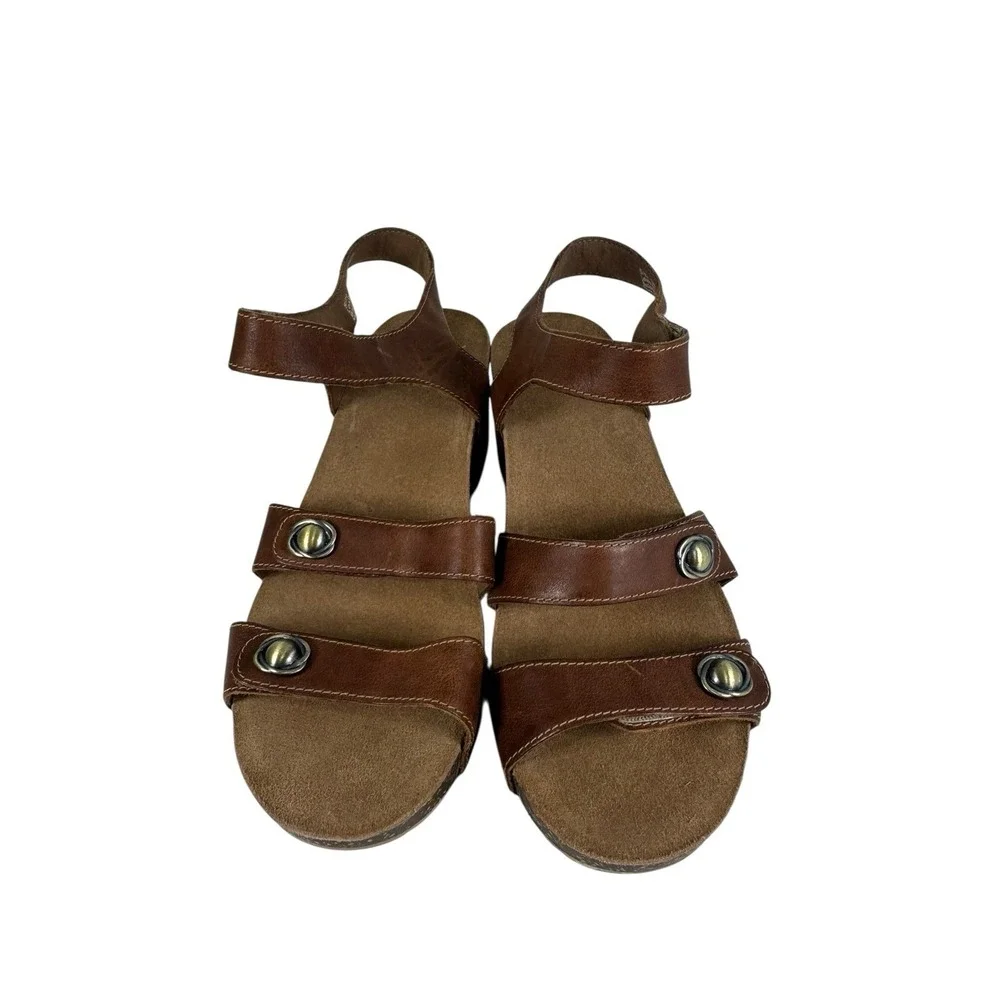 Dansko Aubree wedge Sandals  Women Size 38 No Box
